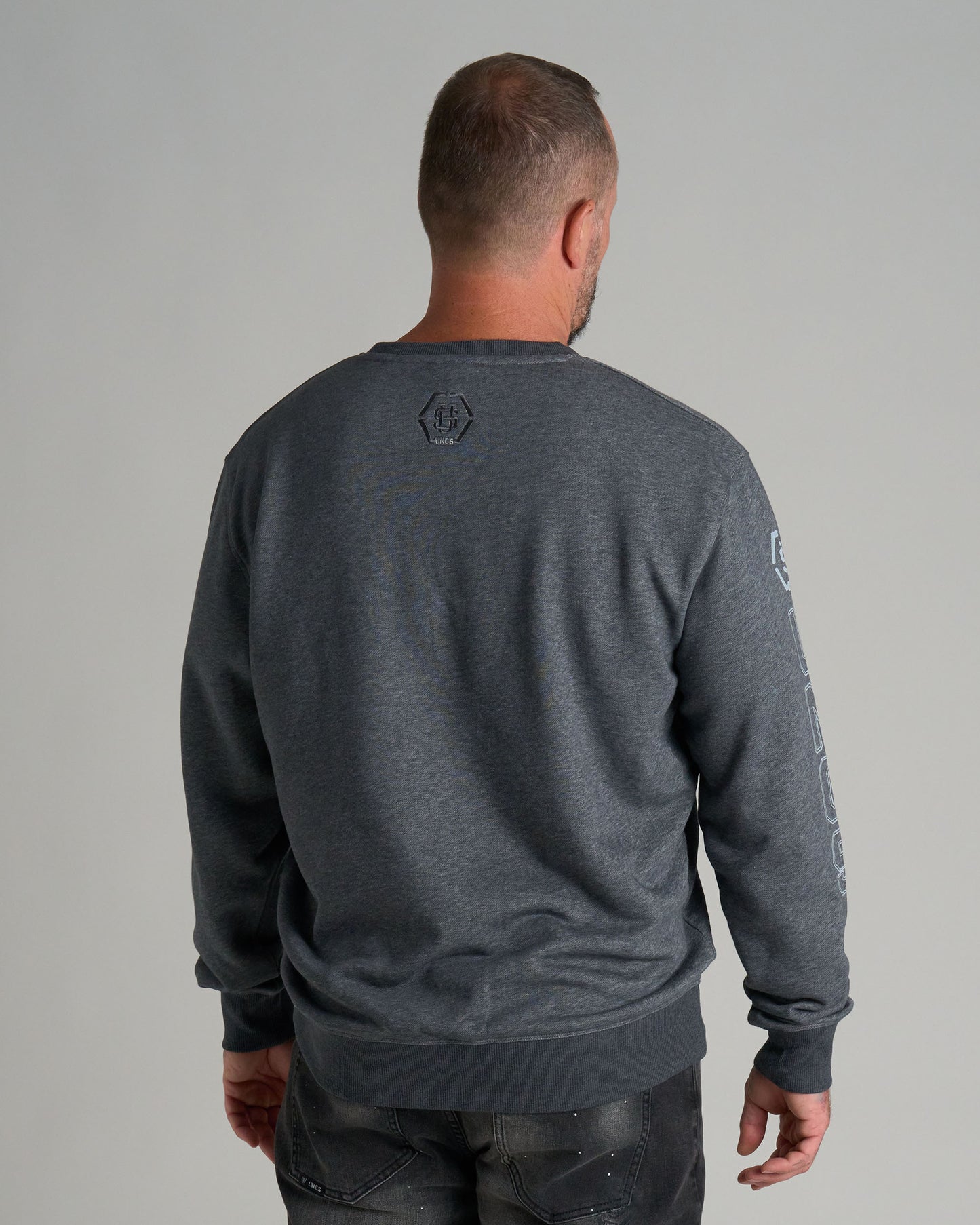Férfi melegítőfelső CAINE III DARK GREY
