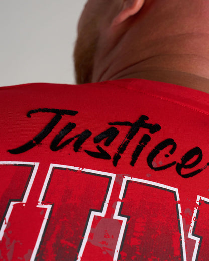Férfi póló JUSTICE II RED