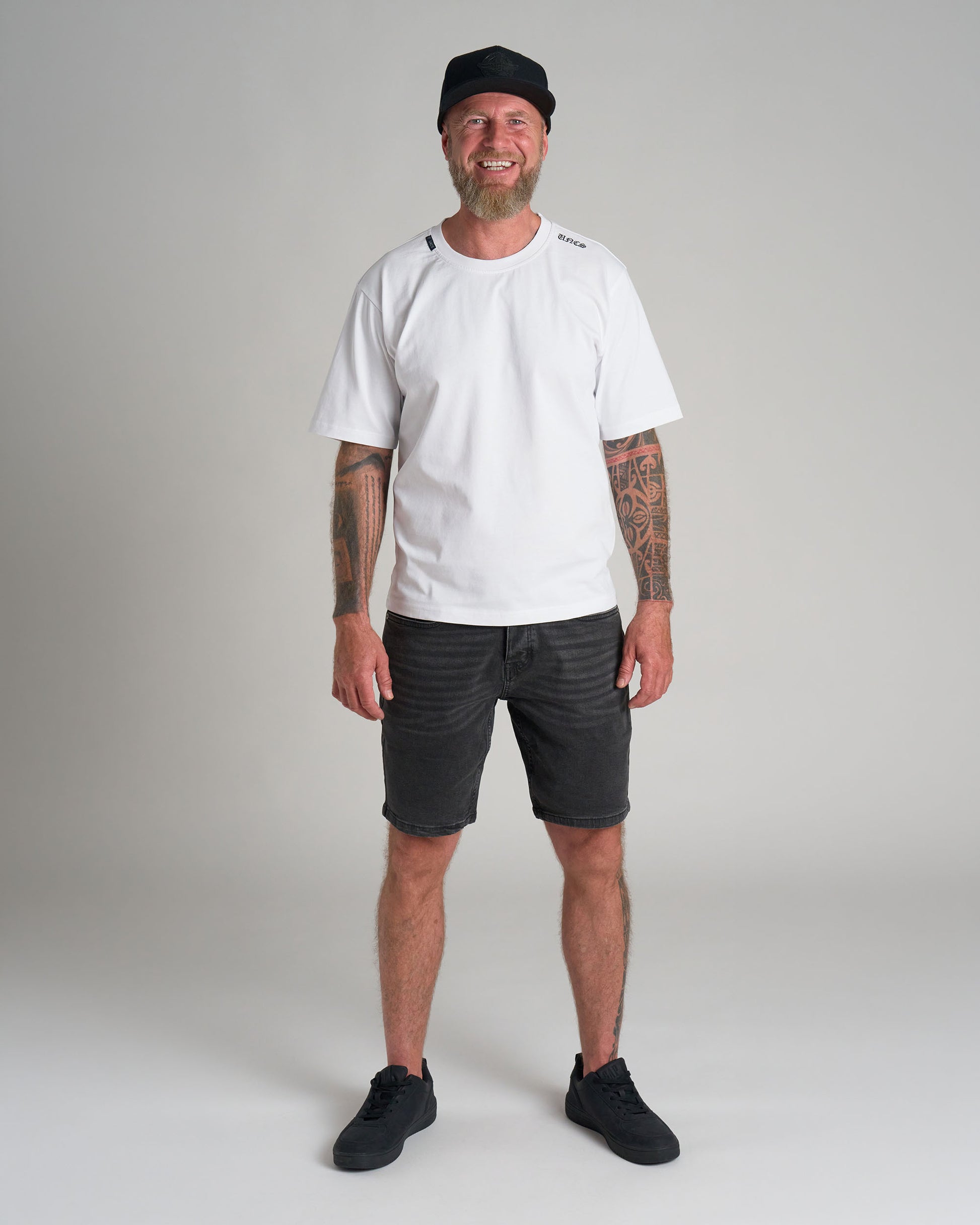 Férfi póló UNLIMITED (OVERSIZE) WHITE