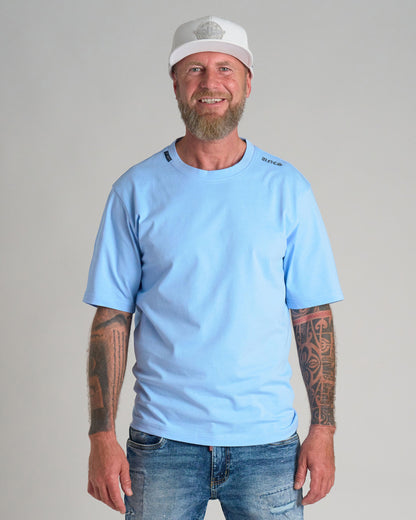 Férfi póló UNLIMITED (OVERSIZE) BLUE