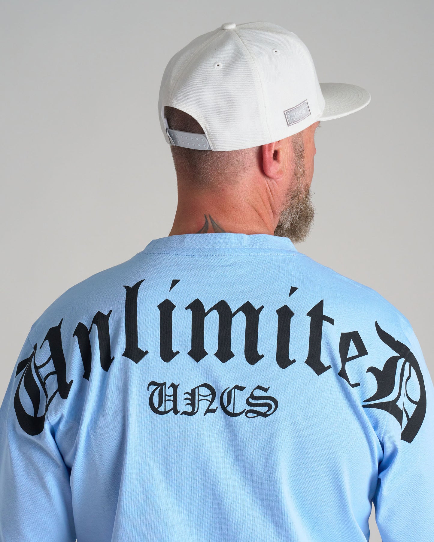 Férfi póló UNLIMITED (OVERSIZE) BLUE