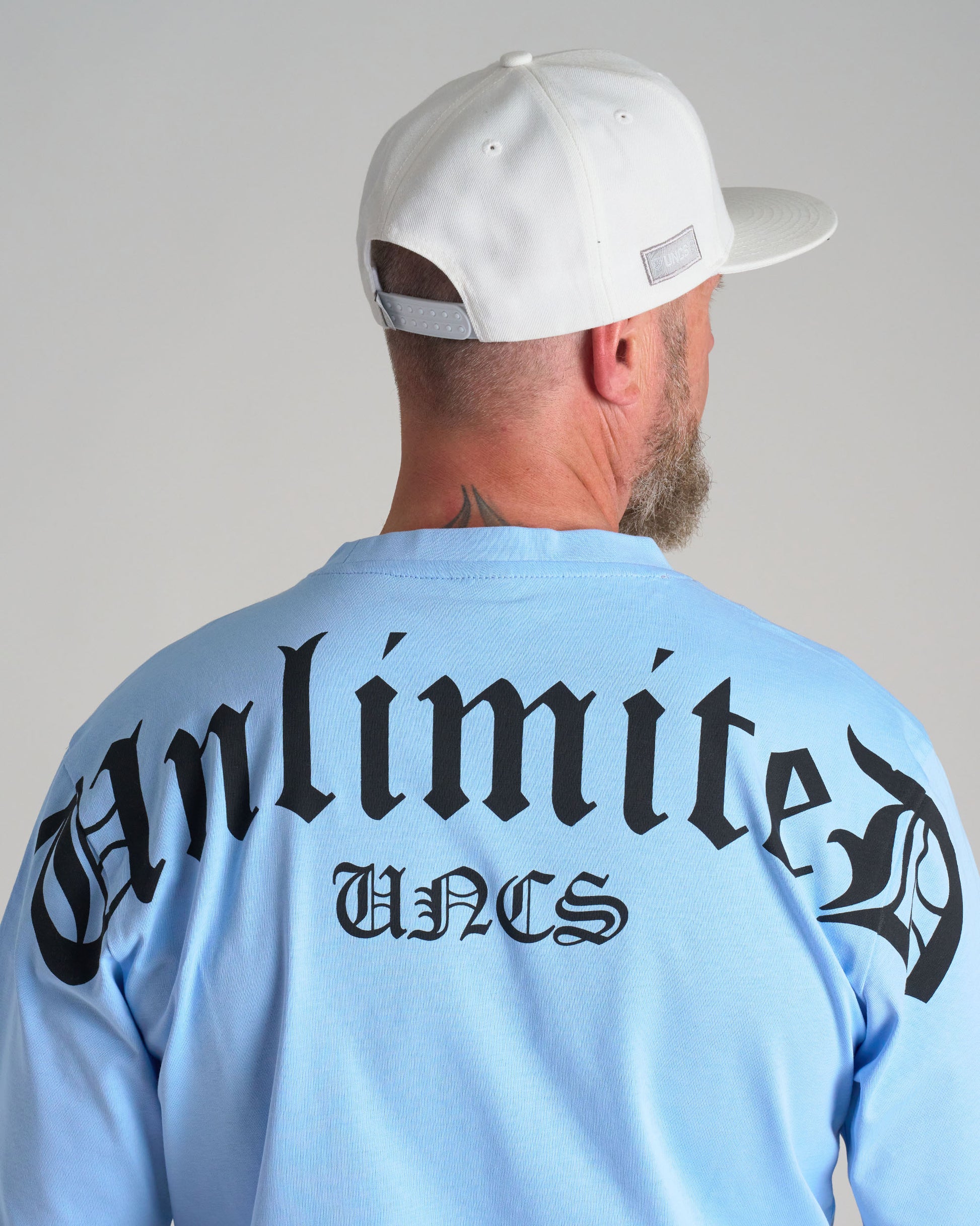 Férfi póló UNLIMITED (OVERSIZE) BLUE