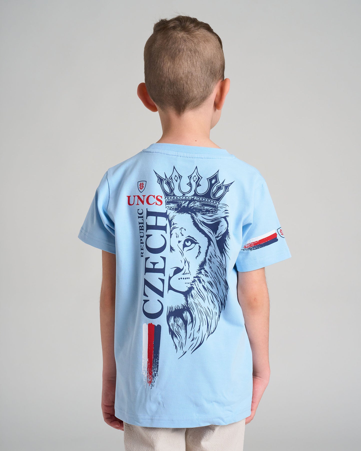 Gyermek póló CZECH REPUBLIC BLUE