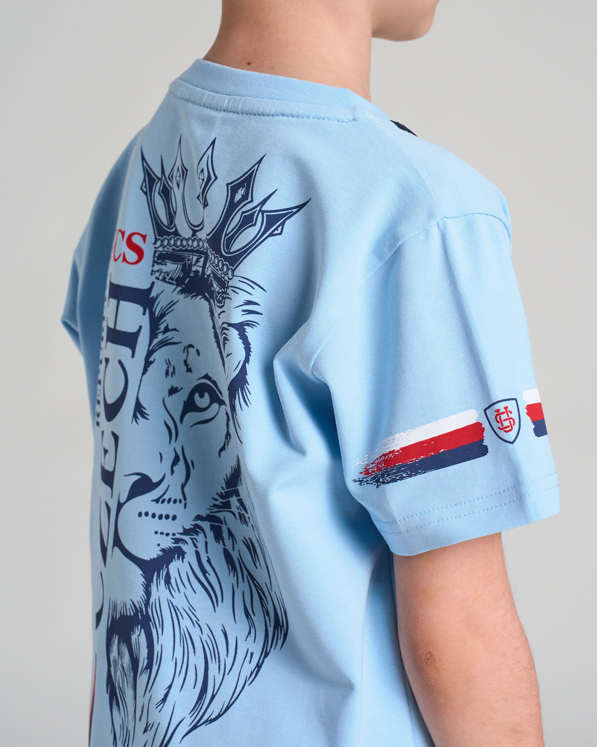 Gyermek póló CZECH REPUBLIC BLUE