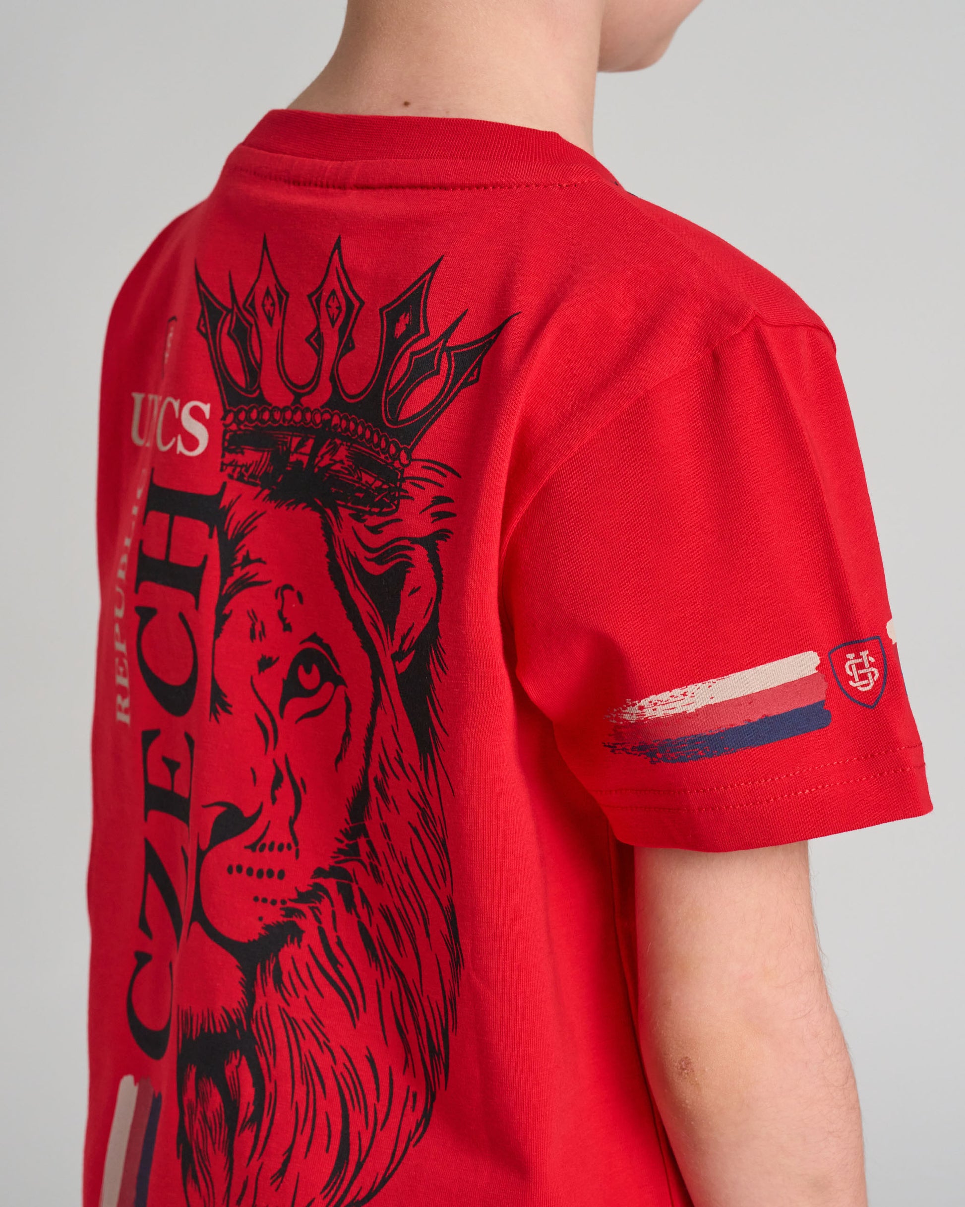 Gyermek póló CZECH REPUBLIC RED