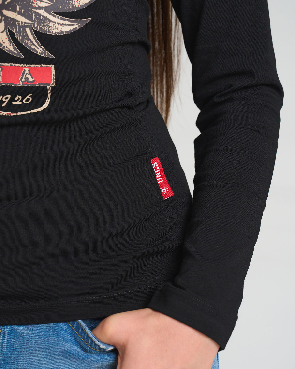 Női póló ROUTE 66 LS BLACK