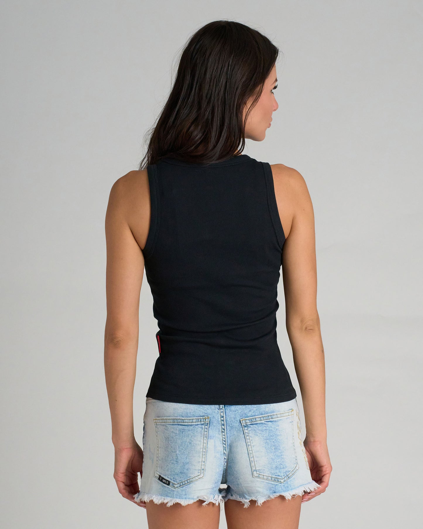 Női top BASIC BLACK