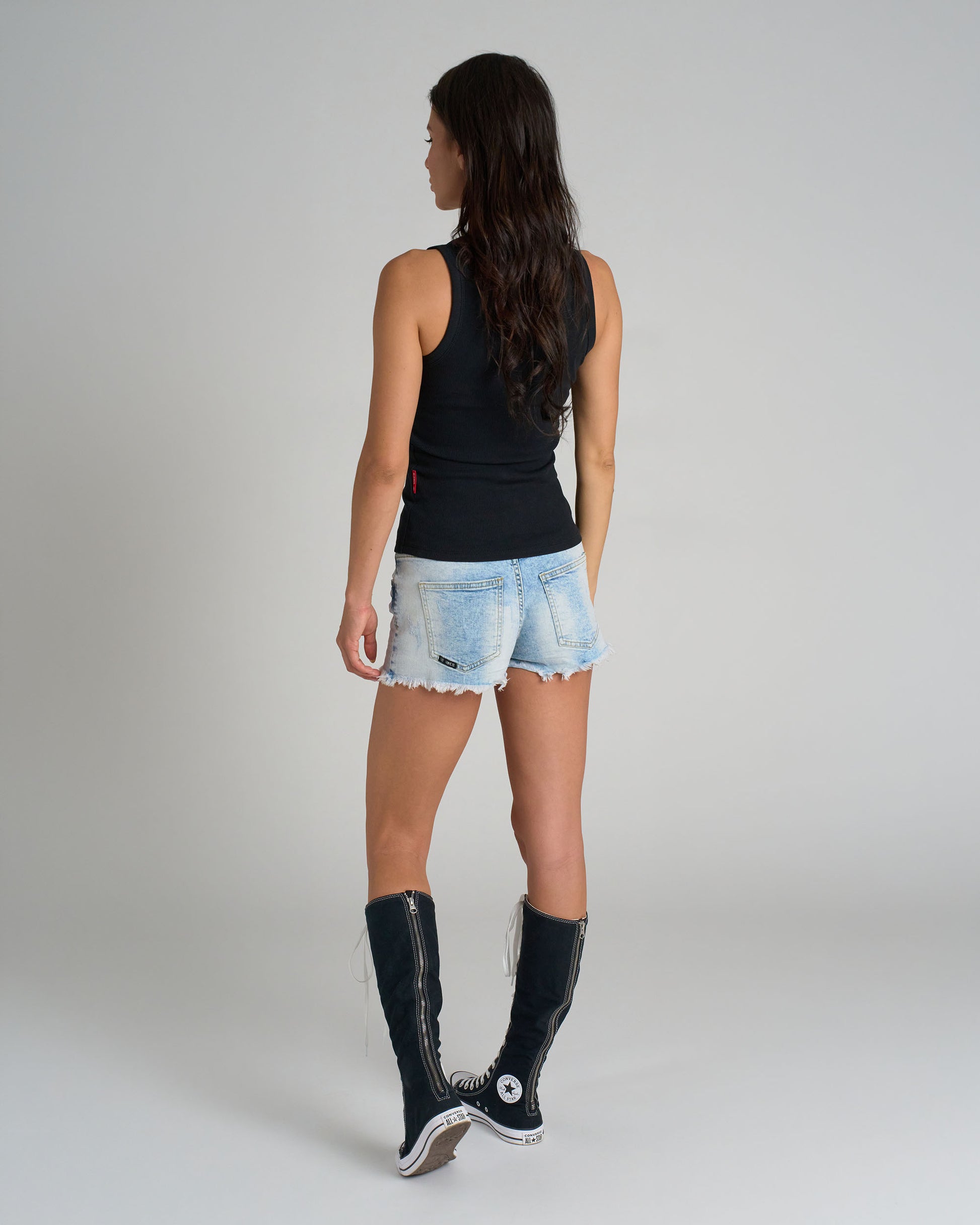 Női top BASIC BLACK