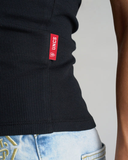 Női top BASIC BLACK
