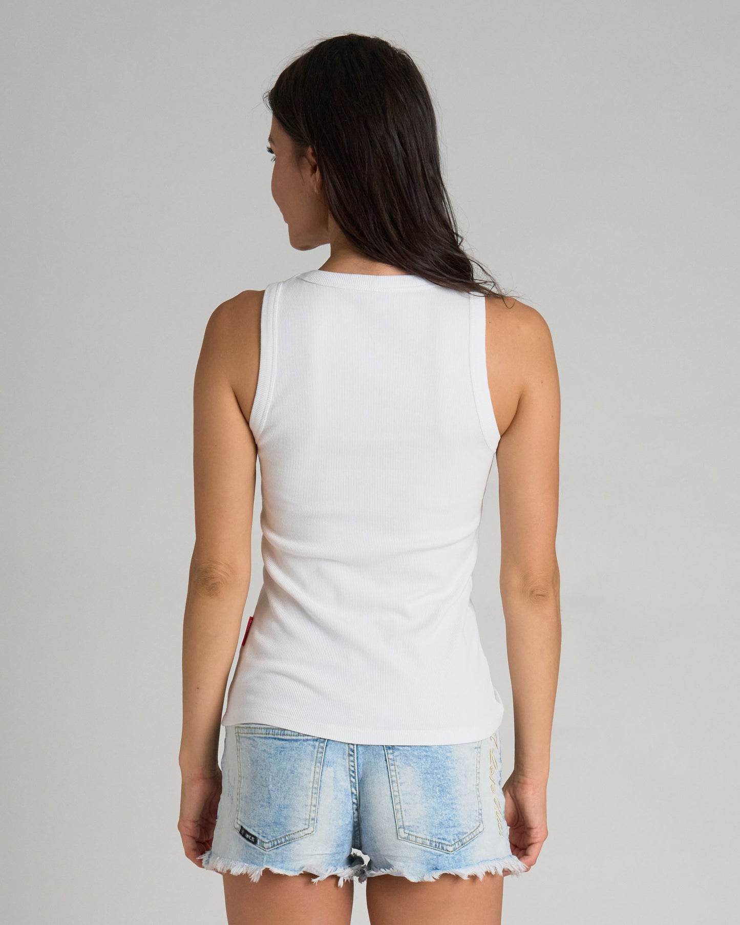 Női top BASIC WHITE