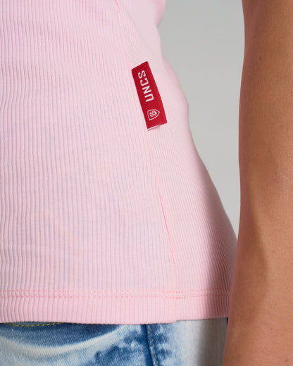 Női top BASIC PINK