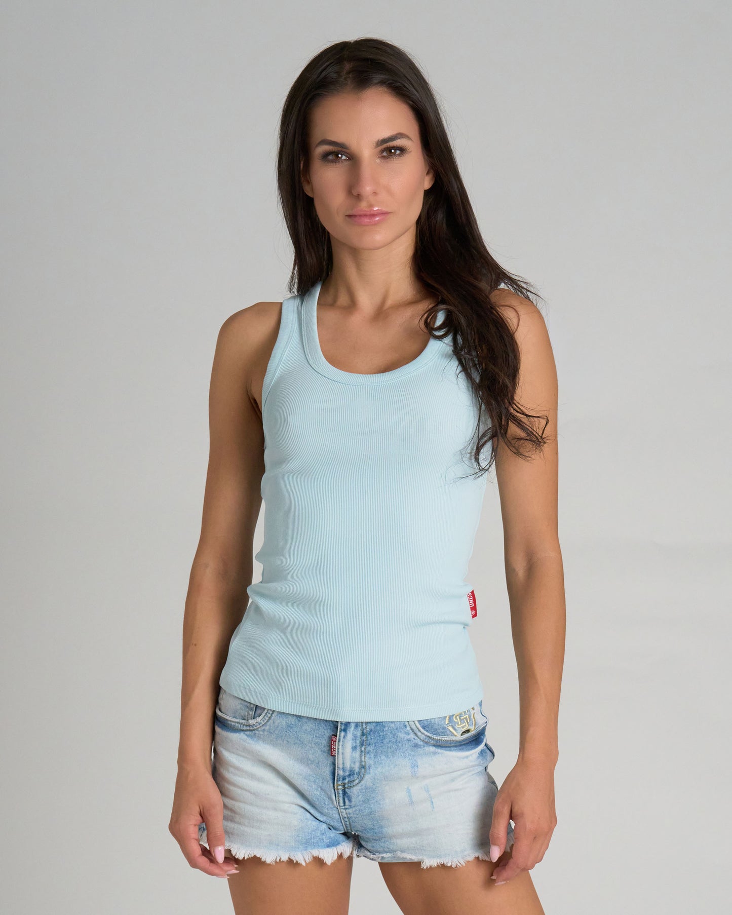 Női top BASIC BLUE