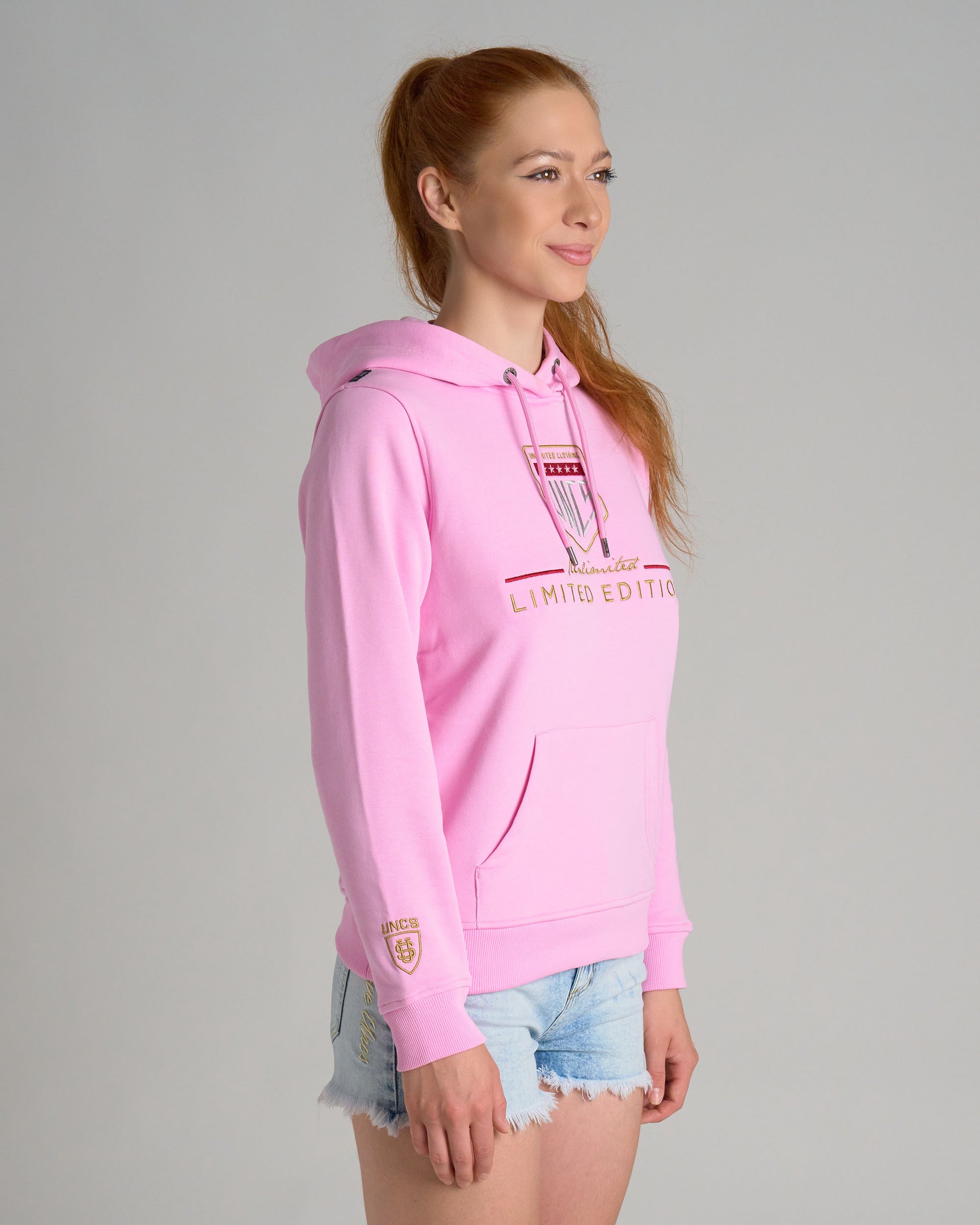 Női melegítőfelső CLAIRE PINK