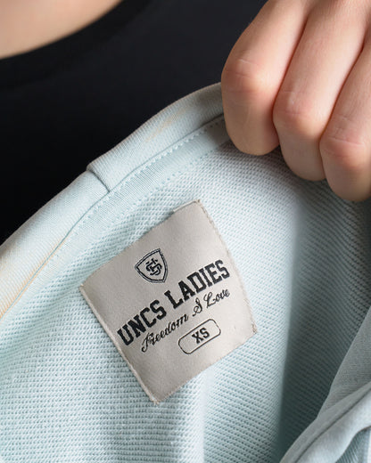 Női melegítőfelső CLAIRE BABY BLUE