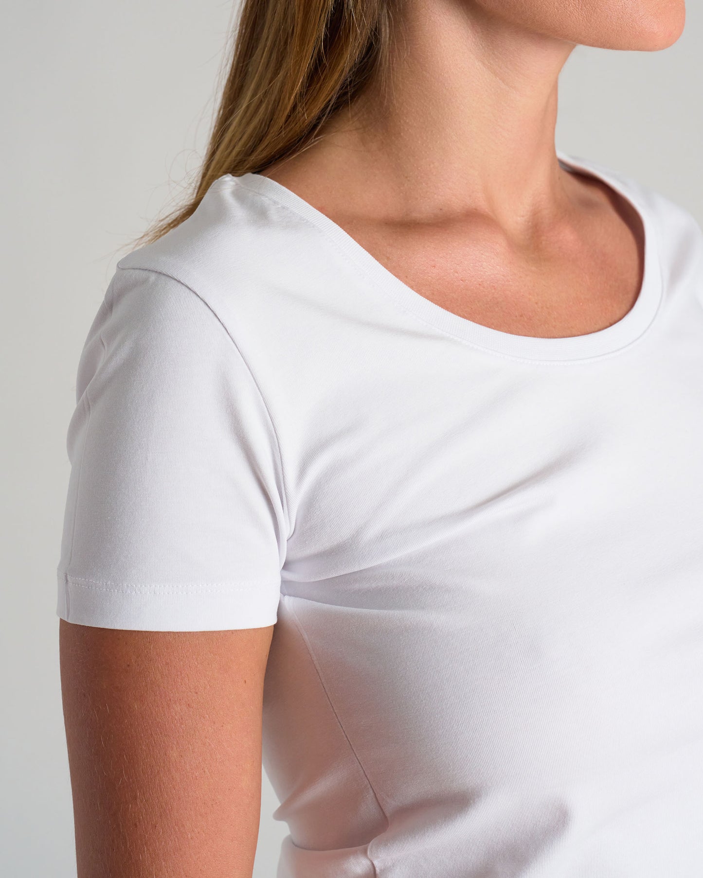 Női póló BASIC WHITE