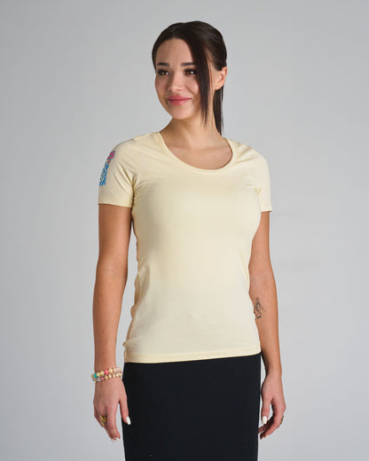 Női póló BIANCA YELLOW