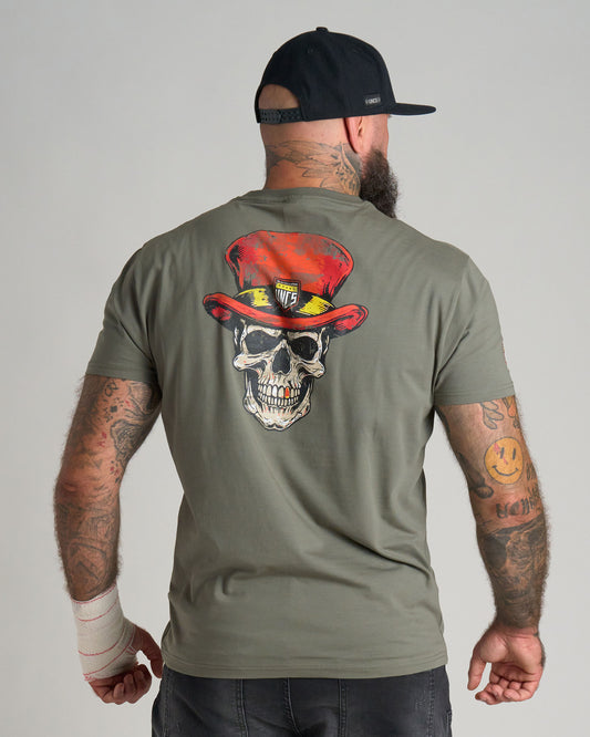 Férfi póló SKULL III KHAKI