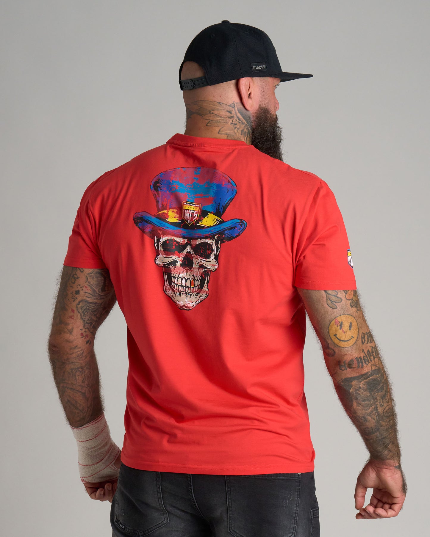 Férfi póló SKULL III RED