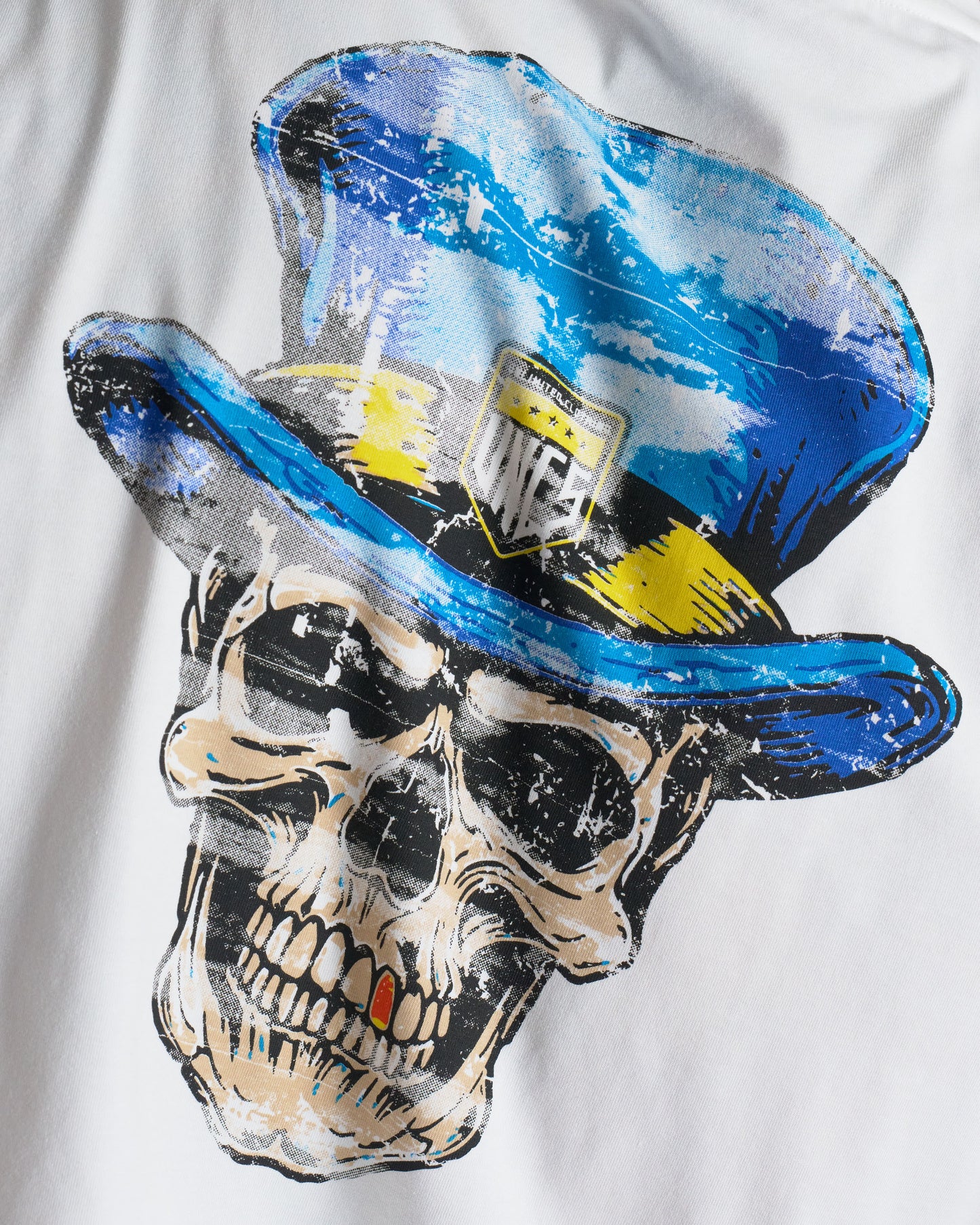 Férfi póló SKULL III WHITE