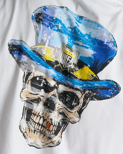 Férfi póló SKULL III WHITE
