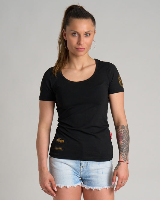 Női póló LEGENDY BLACK