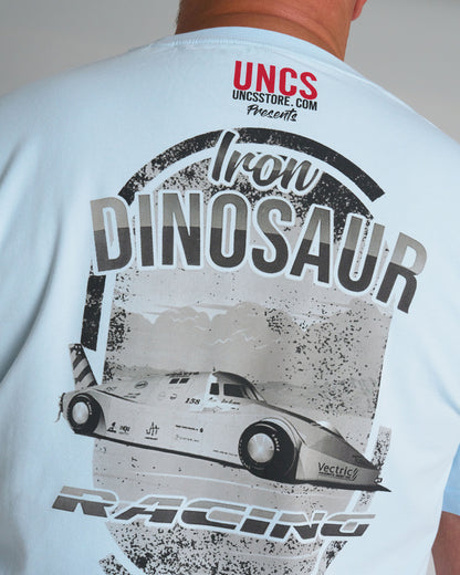 Férfi póló IRON DINOSAUR LIGHT BLUE