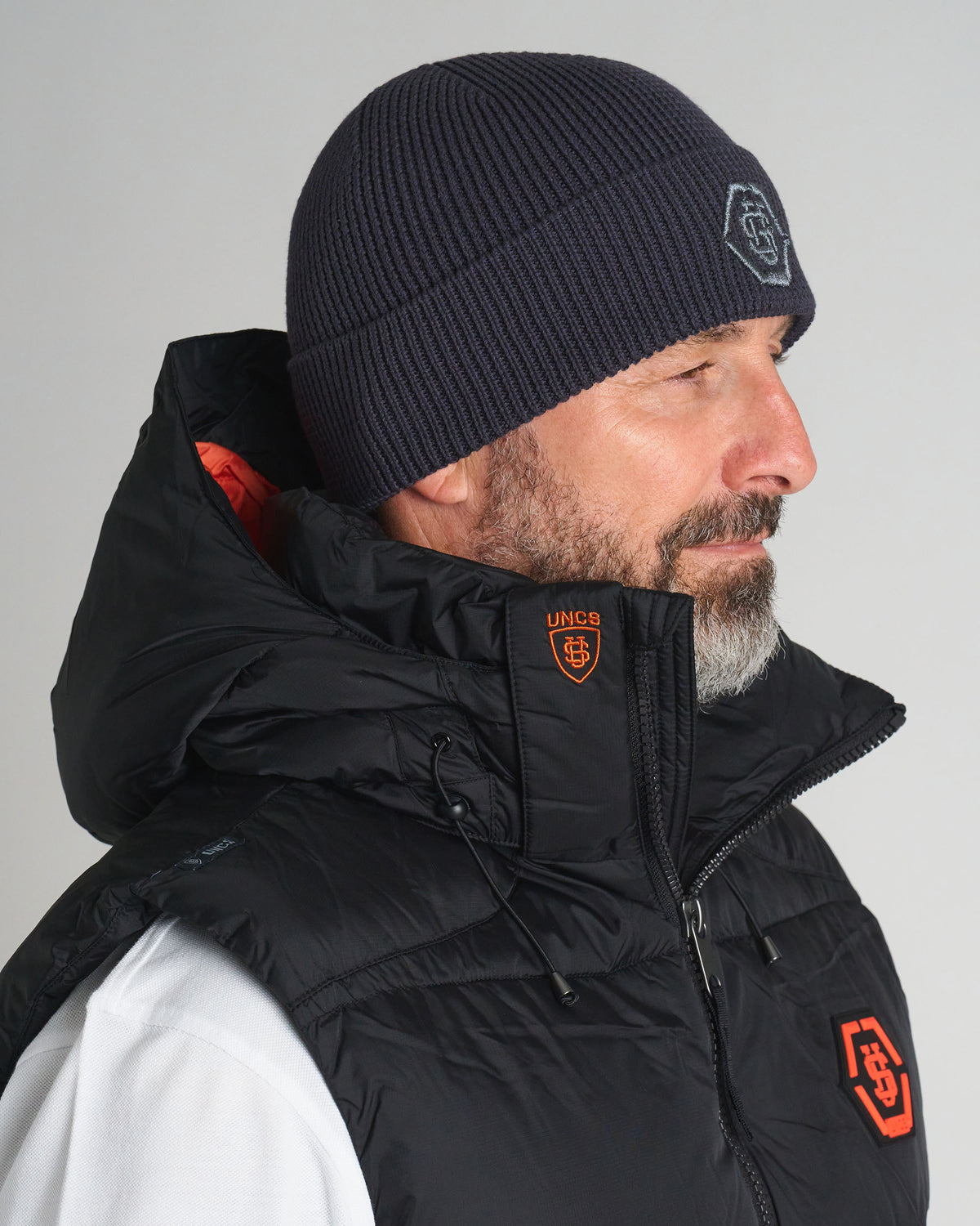 Férfi mellény CARMACK II BLACK/ORANGE