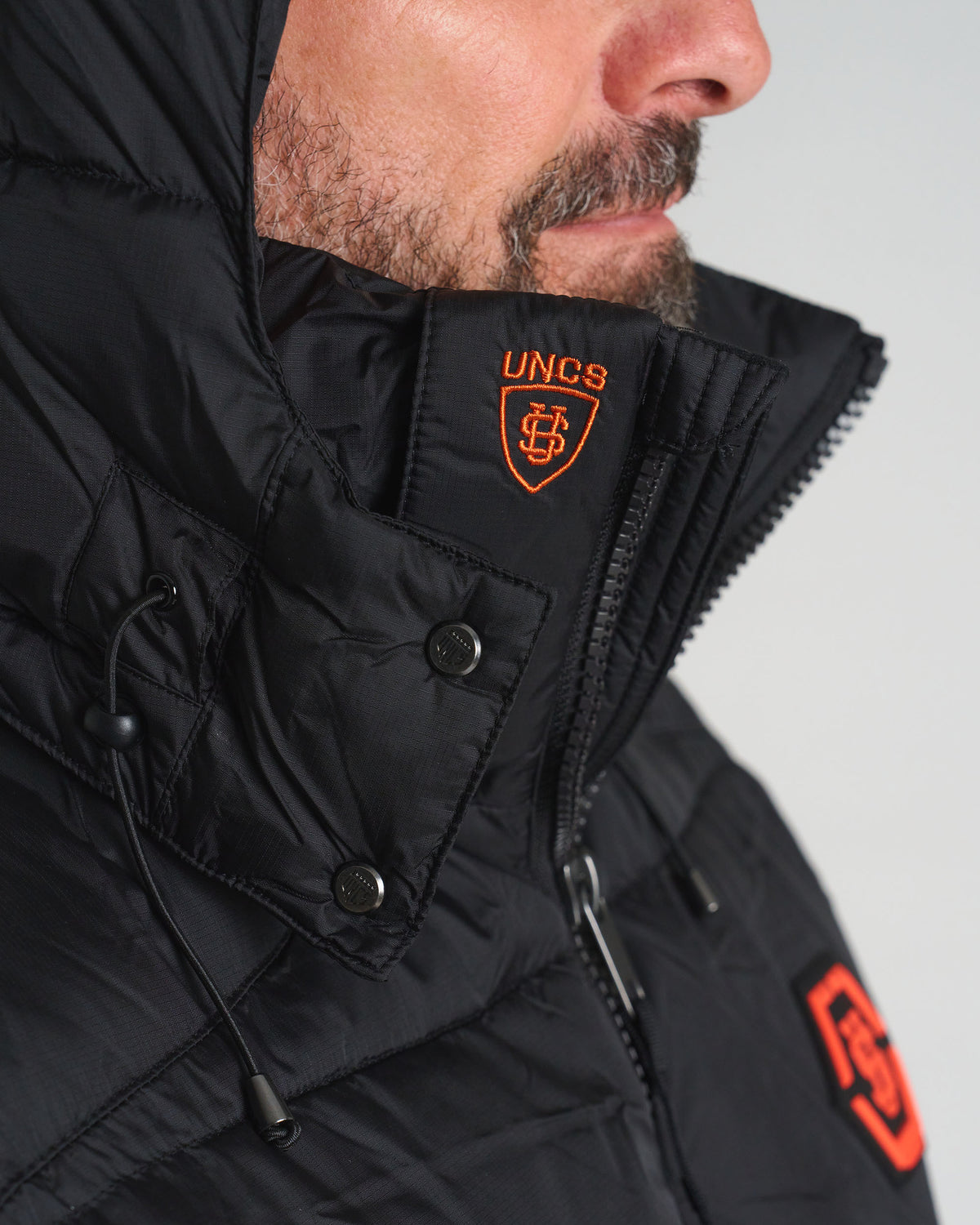 Férfi mellény CARMACK II BLACK/ORANGE