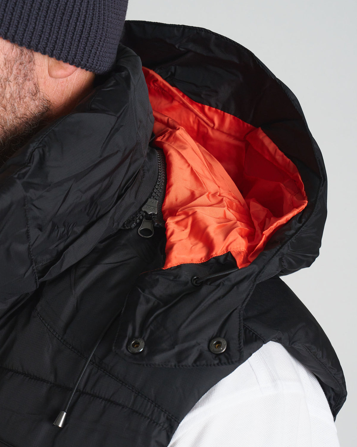Férfi mellény CARMACK II BLACK/ORANGE