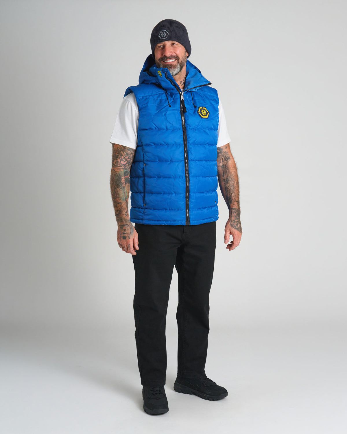 Férfi mellény CARMACK II BLUE