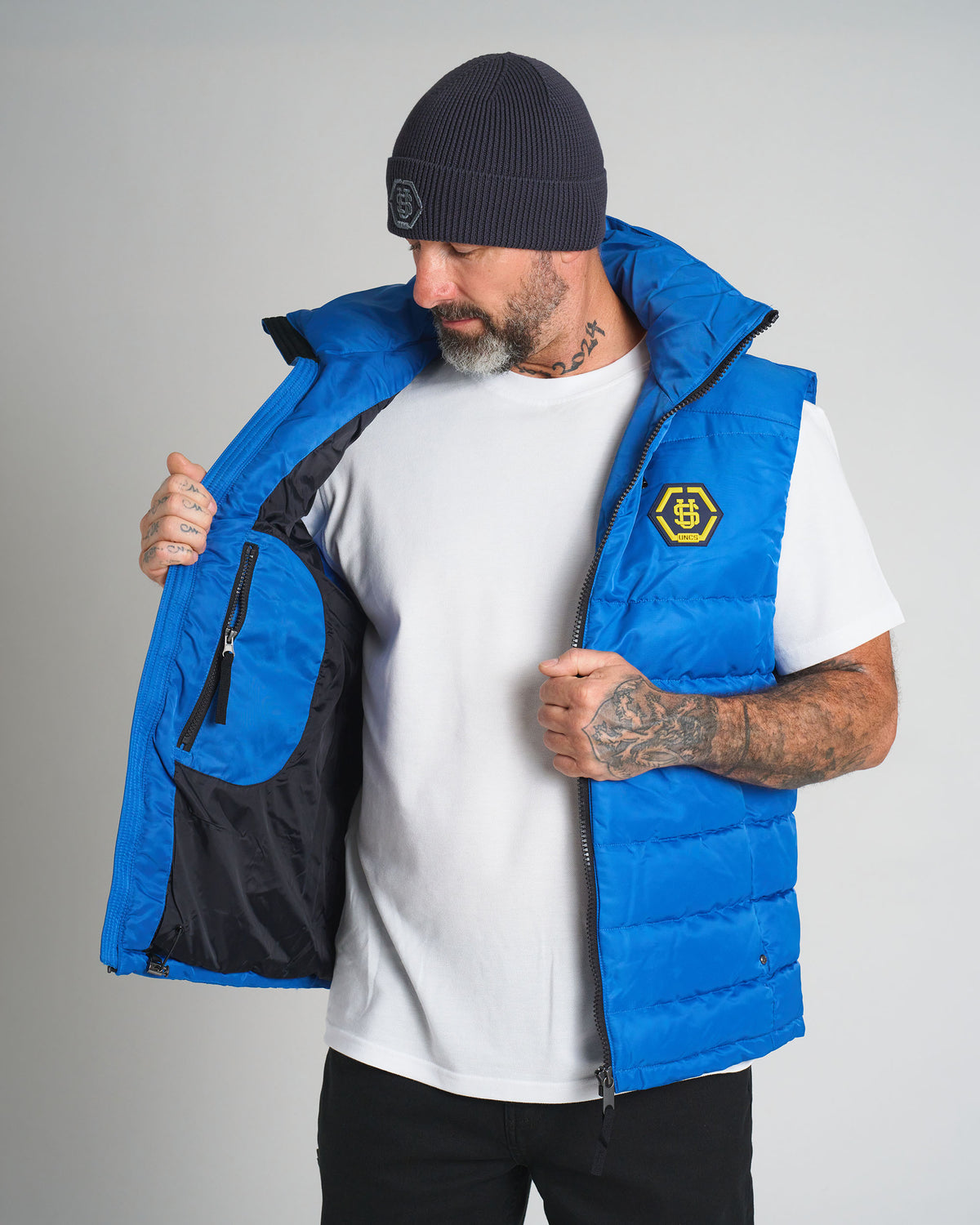 Férfi mellény CARMACK II BLUE