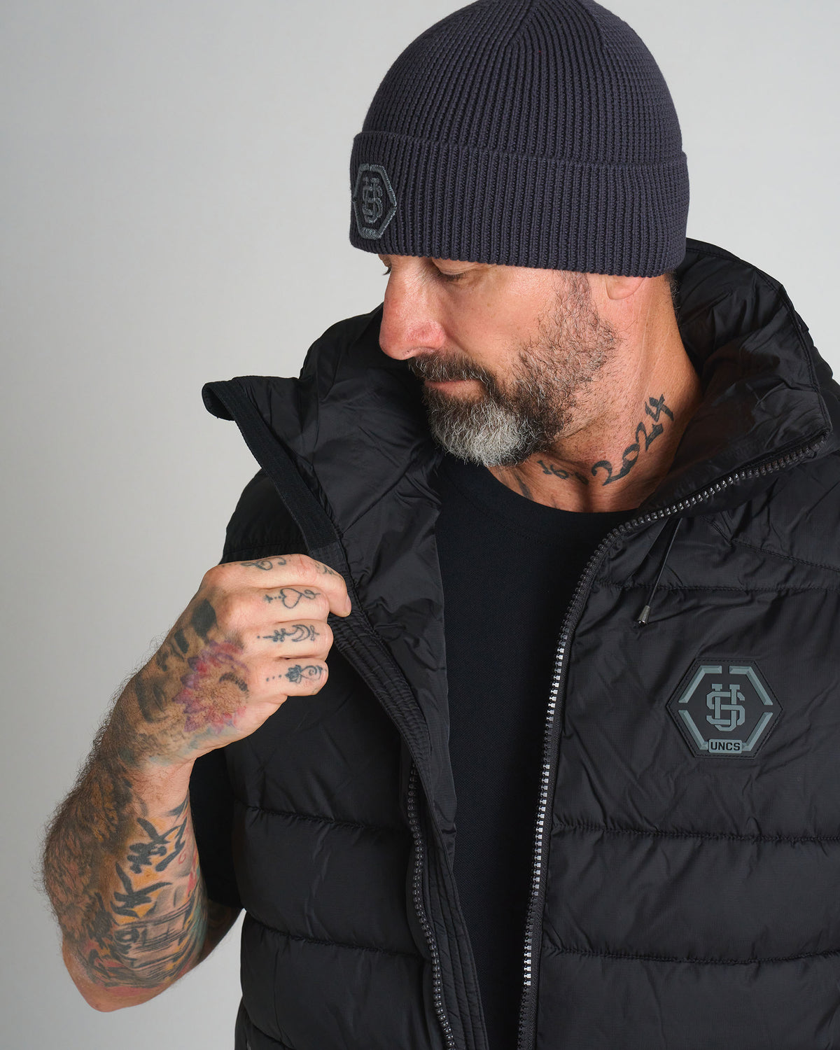 Férfi mellény CARMACK II BLACK/BLACK