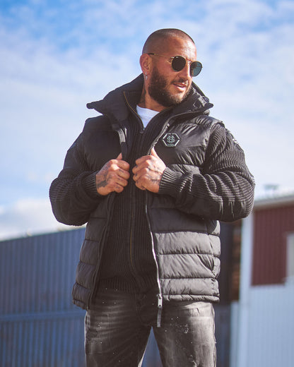 Férfi mellény CARMACK II BLACK/BLACK