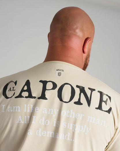 Férfi póló AL CAPONE III BIEGE