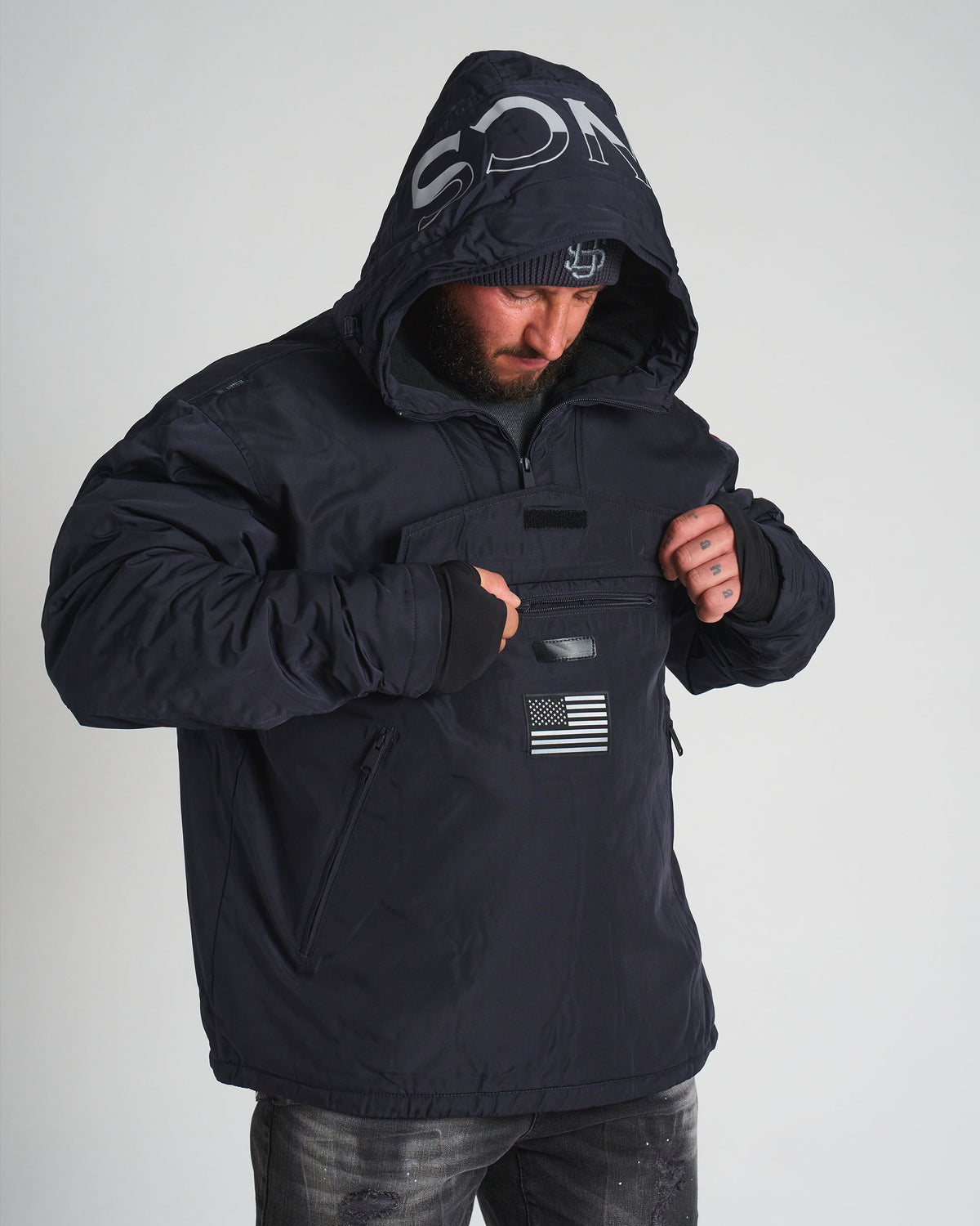 Férfi dzseki BOZEMAN II NAVY