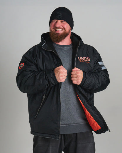 Férfi dzseki CREW III BLACK