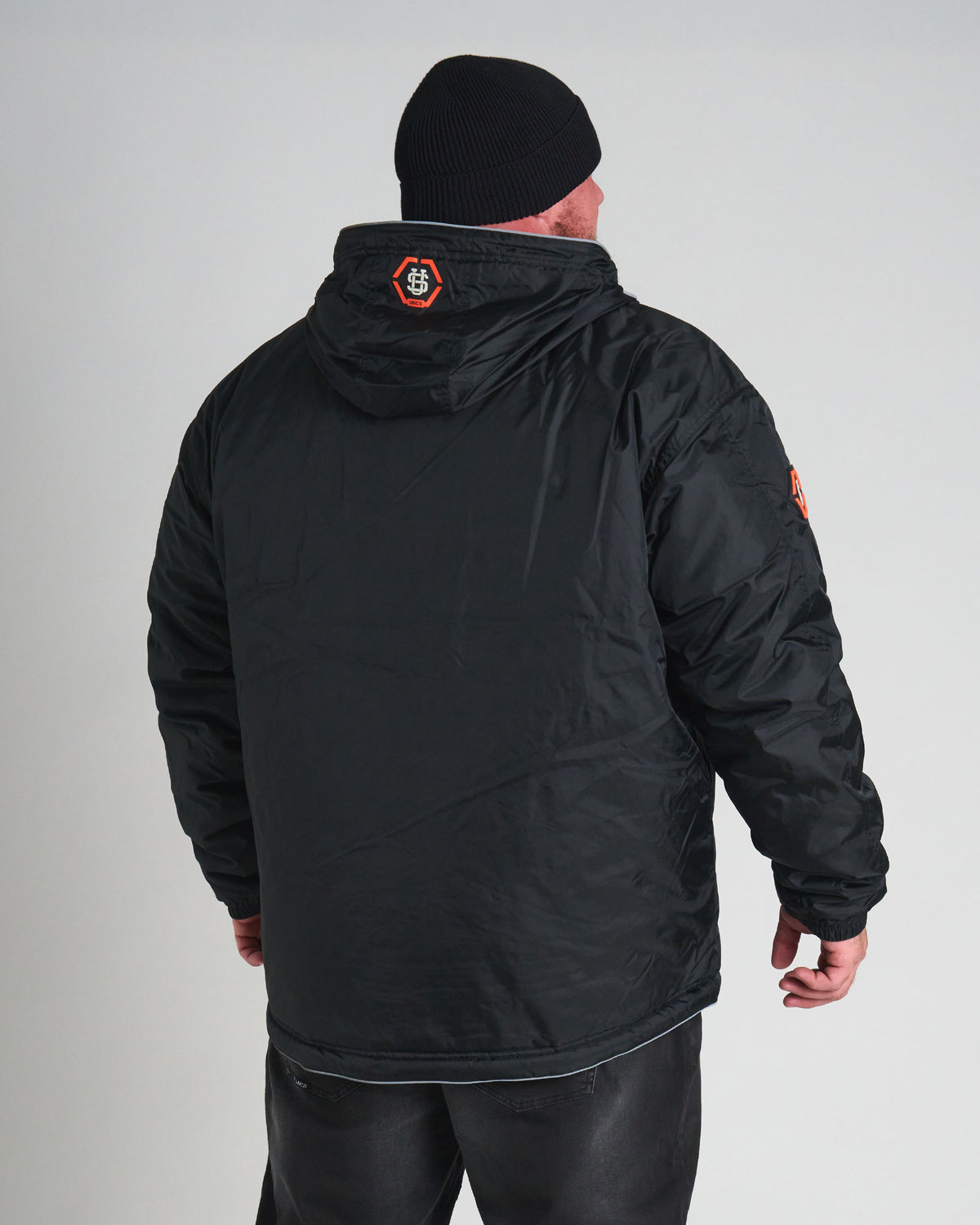 Férfi dzseki CREW III BLACK