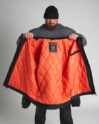 Férfi dzseki CREW III BLACK