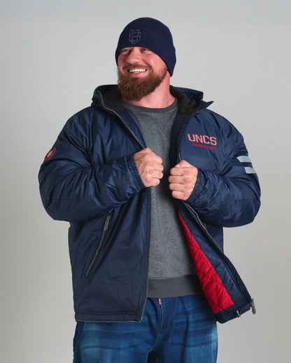 Férfi dzseki CREW III NAVY