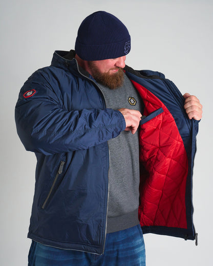 Férfi dzseki CREW III NAVY